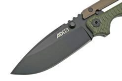 Cold Steel AD-15 Scorpion Lock 58SQODBK OD Green Black Pocket Knife, Andrew Demko Design -Famous Knife Shop CS58SQODBK 03 coldsteel