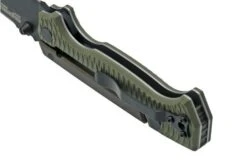 Cold Steel AD-15 Scorpion Lock 58SQODBK OD Green Black Pocket Knife, Andrew Demko Design -Famous Knife Shop CS58SQODBK 04 coldsteel