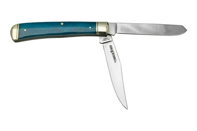 Cold Steel Trapper FL-TRPR-B, Blue Bone, Pocket Knife 4 Cold Steel Trapper FL-TRPR-B, Blue Bone, Pocket Knife - Image 2