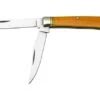 Cold Steel Trapper FL-TRPR-Y, Yellow Bone, Pocket Knife -Famous Knife Shop CSFLTRPRY 01 coldsteel