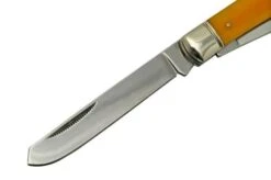 Cold Steel Trapper FL-TRPR-Y, Yellow Bone, Pocket Knife -Famous Knife Shop CSFLTRPRY 03 coldsteel