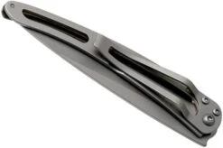 Deejo Tattoo 37g, Ebony Wood, Shark 1CB000064 Pocket Knife -Famous Knife Shop DJ1CB000064 05 deejo 1