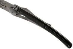 Deejo Tattoo 37g, Ebony Wood, Shark 1CB000064 Pocket Knife -Famous Knife Shop DJ1CB000064 07 deejo 1