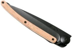Deejo Wood Black 37g, Juniper Wood 1GB002 Pocket Knife -Famous Knife Shop DJ1GB002 04 deejo