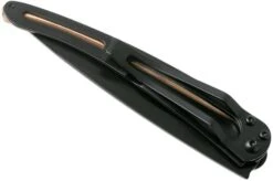 Deejo Wood Black 37g, Juniper Wood 1GB002 Pocket Knife -Famous Knife Shop DJ1GB002 05 deejo