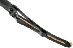 Deejo Wood Black 37g, Juniper Wood 1GB002 Pocket Knife -Famous Knife Shop DJ1GB002 06 deejo