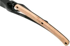 Deejo Wood Black 37g, Juniper Wood 1GB002 Pocket Knife -Famous Knife Shop DJ1GB002 07 deejo