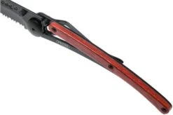 Deejo Wood Black One-Hand 37g, Coralwood 1GB505 Serrated Pocket Knife 16 Deejo Wood Black One-Hand 37g, Coralwood 1GB505 Serrated Pocket Knife -Famous Knife Shop DJ1GB505 07 deejo