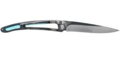 Deejo Tattoo Colours 27g, Blue, Anchor 9AP020 Pocket Knife -Famous Knife Shop DJ9AP020 02 deejo