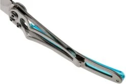 Deejo Tattoo Colours 27g, Blue, Anchor 9AP020 Pocket Knife -Famous Knife Shop DJ9AP020 06 deejo