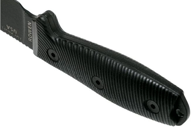 ESEE Model 3 Black Blade 3D Black G10 Survival Knife 3PMB-001 Black Sheath + Belt Clip 6 ESEE Model 3 Black Blade 3D Black G10 Survival Knife 3PMB-001 Black Sheath + Belt Clip - Image 4