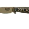 ESEE Model 3 Dark Earth Blade 3D Coyote-Black G10 Survival Knife 3PMDE-005 Black Sheath + Belt Clip -Famous Knife Shop EE 3PMDE 005 01 esee knives