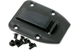 ESEE Model 4 Desert Tan Blade 3D Coyote-Black G10 Survival Knife 4PDT-005 Black Sheath + Belt Clip -Famous Knife Shop EE 4PDT 005 07 esee knives