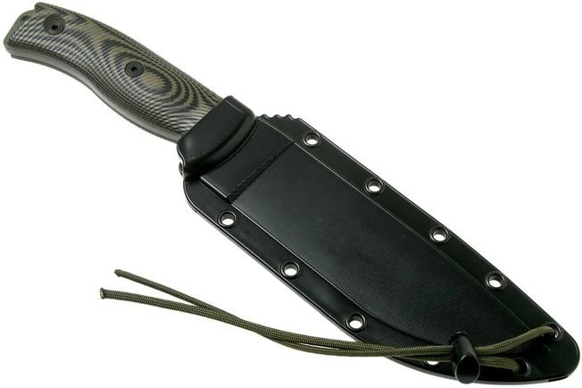 ESEE Model 6 OD Green Blade 3D OD Green-Black G10 Survival Knife 6POD-003 Black Sheath + Clip Plate 8 ESEE Model 6 OD Green Blade 3D OD Green-Black G10 Survival Knife 6POD-003 Black Sheath + Clip Plate - Image 6