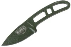 ESEE Candiru OD-green CAN-OD Neck Knife With Black Sheath + Belt Clip -Famous Knife Shop EE CAN OD 03 esee knives v202002 1