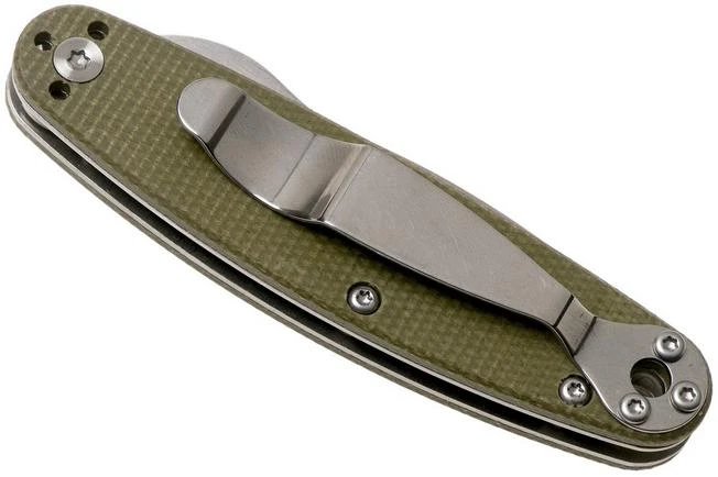 ESEE Churp EE-CH-01 D2, Green Micarta Pocket Knife 6 ESEE Churp EE-CH-01 D2, Green Micarta Pocket Knife - Image 4