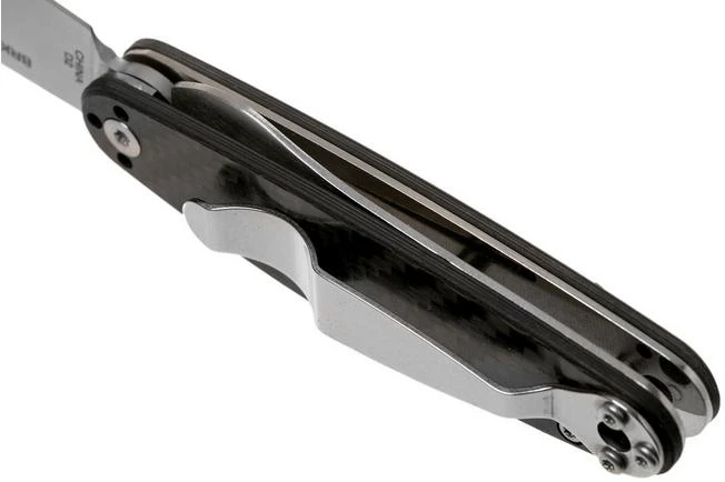 ESEE Churp EE-CH-02 D2, Carbon Fibre Pocket Knife 7 ESEE Churp EE-CH-02 D2, Carbon Fibre Pocket Knife - Image 5