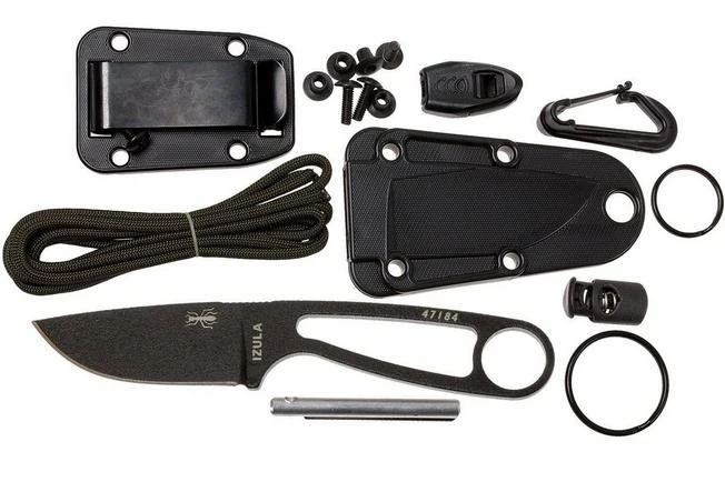 ESEE Knives Izula Kit Black, IZULA-B-KIT 3 ESEE Knives Izula Kit Black, IZULA-B-KIT