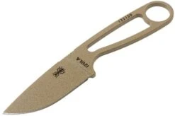 ESEE Izula Dark Earth IZULA-DE-KIT, Survival Kit With Sheath And Firesteel -Famous Knife Shop EE IZULA DEKIT 03 esee knives