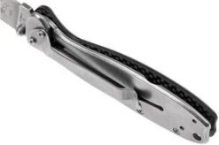 ESEE Knives Zancudo D2 Carbon Fiber-Stonewashed, BRKR2CF Pocket Knife -Famous Knife Shop EE ZANCUDO CF SW D2 05 esee knives zancudo ee zancudo cf sw d2 05