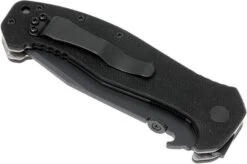 Emerson CQC-15-BT Tanto/recurve, Black -Famous Knife Shop EM CQC 15 BT 04 emerson em cqc 15 bt 04