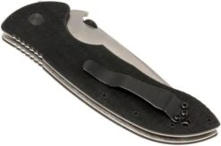 Emerson Super Commander Plain Edge, Stonewashed -Famous Knife Shop EM S COM SF 04 emerson em s com sf 04