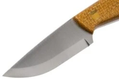 Brisa Necker 70, 001 Scandi Mustard Micarta, Neck Knife -Famous Knife Shop ENZ 001 03 enzo brisa