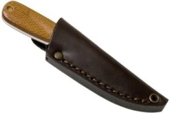 Brisa Necker 70, 001 Scandi Mustard Micarta, Neck Knife -Famous Knife Shop ENZ 001 06 enzo brisa