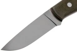 Brisa Trapper 95 Green Canvas Micarta O1 Flat 2026 Bushcraft Knife -Famous Knife Shop ENZ 2026 03 brisa enzo