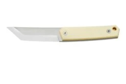 Brisa Kwaiken 90, M390 Scandi Tanto, Ivory Micarta, Fixed Knife