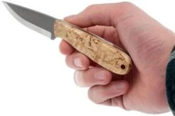 Brisa Necker 70 - Curly Birch - Leather Sheath - 9800 15 Brisa Necker 70 - Curly Birch - Leather Sheath - 9800 -Famous Knife Shop ENZ 9800 08 enzo enz 9800 08