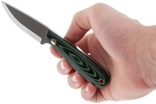 Enzo Necker 70, Green Micarta, Leather Sheath 9804 8 Enzo Necker 70, Green Micarta, Leather Sheath 9804 - Image 6