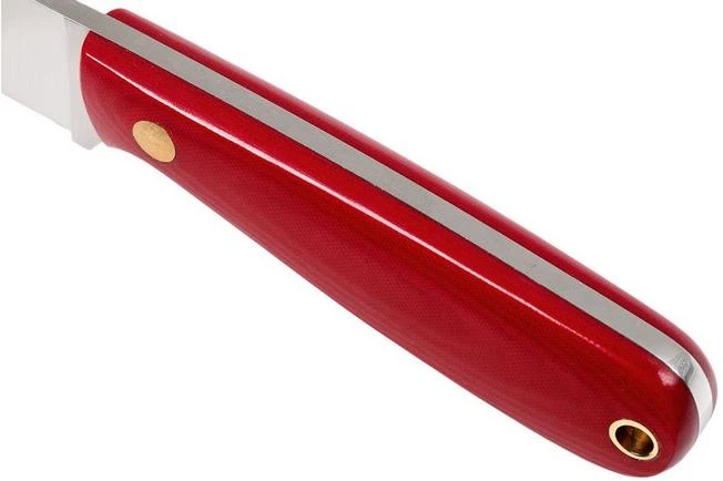 Brisa Necker 70 Alice, Red Micarta, Leather Sheath 9819 7 Brisa Necker 70 Alice, Red Micarta, Leather Sheath 9819 - Image 5