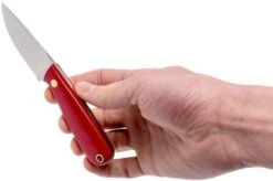 Brisa Necker 70 Alice, Red Micarta, Leather Sheath 9819 14 Brisa Necker 70 Alice, Red Micarta, Leather Sheath 9819 -Famous Knife Shop ENZ 9819 06 enzo enz 9819 06 1