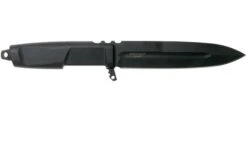 Extrema Ratio Contact, Black Black 04.1000.0215/BLK Fixed Knife -Famous Knife Shop ER04 1000 0215 BLK 02 extrema ratio