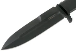 Extrema Ratio Contact, Black Black 04.1000.0215/BLK Fixed Knife -Famous Knife Shop ER04 1000 0215 BLK 03 extrema ratio
