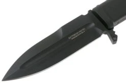 Extrema Ratio Contact C, Black Black 04.1000.0216/BLK Fixed Knife -Famous Knife Shop ER04 1000 0216 BLK 03 extrema ratio