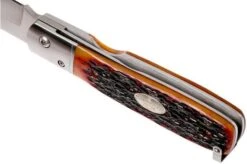 Fällkniven GPs Gentleman's Pocket Knife Jigged Bone -Famous Knife Shop FKGPJB 05 fallkniven fkgpjb 05