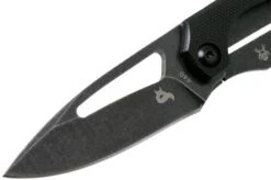Fox Knives Racli BF-745 Black Fox, Blackwashed, Black G10 Pocket Knife, Simonutti Design -Famous Knife Shop FOBF 745 03 fox knives