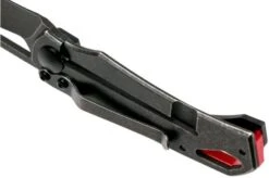 Fox Knives Racli BF-745 Black Fox, Blackwashed, Black G10 Pocket Knife, Simonutti Design -Famous Knife Shop FOBF 745 05 fox knives