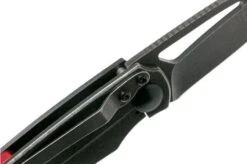 Fox Knives Racli BF-745 Black Fox, Blackwashed, Black G10 Pocket Knife, Simonutti Design -Famous Knife Shop FOBF 745 06 fox knives