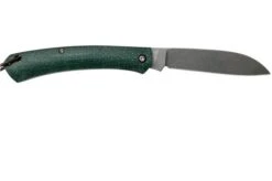 Fox Nauta FX-230MIG Green Micarta Pocket Knife -Famous Knife Shop FOFX 230MIG 02 fox knives