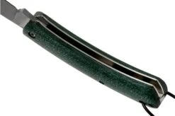 Fox Nauta FX-230MIG Green Micarta Pocket Knife -Famous Knife Shop FOFX 230MIG 05 fox knives