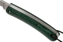 Fox Nauta FX-230MIG Green Micarta Pocket Knife -Famous Knife Shop FOFX 230MIG 07 fox knives