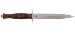 Fox Fairbairn Sykes FX-593 Wallnut Handle, Hill Knives Design -Famous Knife Shop FOFX 593 02 fox knives fairbairn fofx 593 02 1