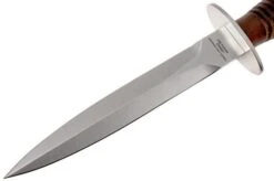 Fox Fairbairn Sykes FX-593 Wallnut Handle, Hill Knives Design -Famous Knife Shop FOFX 593 03 fox knives fairbairn fofx 593 03 1