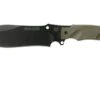 Fox Rimor Bushcraft FX-9CM07OD Black Outdoor Knife -Famous Knife Shop FOFX 9CM07OD 01 fox knives