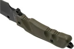 Fox Rimor Bushcraft FX-9CM07OD Black Outdoor Knife -Famous Knife Shop FOFX 9CM07OD 04 fox knives