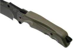 Fox Rimor Bushcraft FX-9CM07OD Black Outdoor Knife -Famous Knife Shop FOFX 9CM07OD 05 fox knives