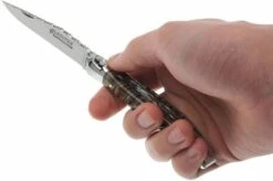 Fontenille Pataud Traditional 11 Cm, Guilloché, Mammoth Tooth, L11MMTG -Famous Knife Shop FPL11MMTG 06 fontenille pataud traditional 11cm fpl11mmtg 06